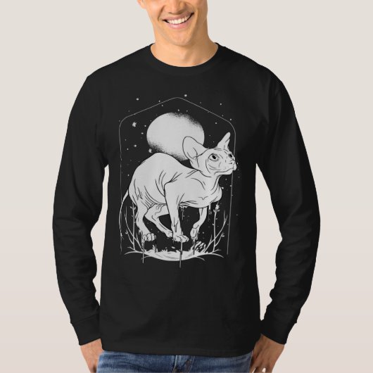 Gothic clothing aesthetic occult witch 3 t-shirt (Voorkant)