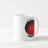 Gothic Coffee Evil Creater Halloween Koffiemok (Voorkant rechts)