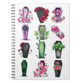 Gothic Coffin notitieboek begrafenisondernemer cad (Voorkant)