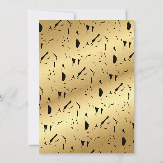 Gothic Coffin Verjaardag Kaart (Achterkant)