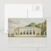 Gothic Conservatory, 1832 Briefkaart (Voorkant / Achterkant)