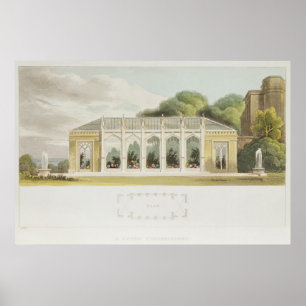 Gothic Conservatory, 1832 Poster