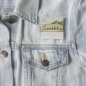 Gothic Conservatory, 1832 Vierkante Button 5,1 Cm (In situ)