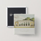 Gothic Conservatory, 1832 Vierkante Button 5,1 Cm (Voorkant /achterkant)