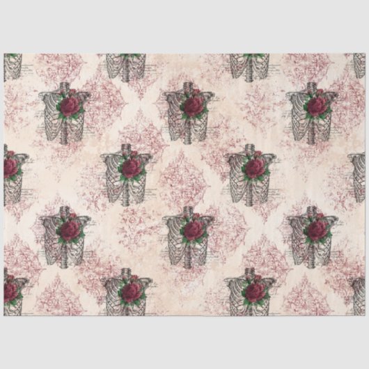 Gothic Countenance Serie Ontwerp 8 Tissuepapier (Voorkant)