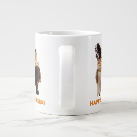 Gothic Couple Grote Koffiekop (Achterkant)