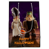 Gothic Couple Medium Cadeauzakje (Achterkant)