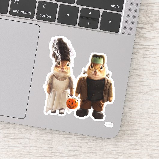 Gothic Couple Sticker (Detail)
