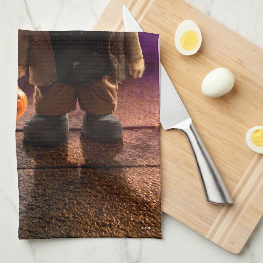 Gothic Couple Theedoek (Quarter Fold)