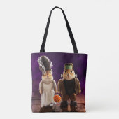 Gothic Couple Tote Bag (Achterkant)