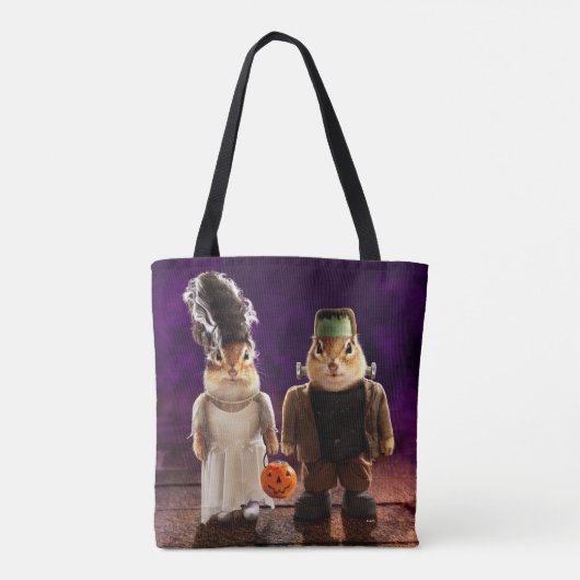Gothic Couple Tote Bag (Achterkant)