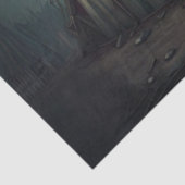 Gothic Creepy Circus Tent Moody Decoupage Papier (Detail)