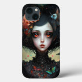 Gothic Creepy Cute Girl Gothic Case-Mate iPhone Case (Achterkant)