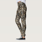 Gothic Creepy Haunted Doll Halloween kostuum Leggings (Links)