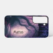 Gothic Creepy Wisteria Bossen Samsung Galaxy Hoesje (Achterkant horizontaal)