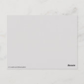 gothic cross briefkaart (Achterkant)