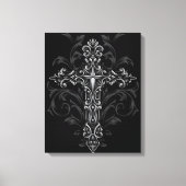 Gothic Cross Canvas Afdruk (Voorkant)