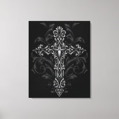 Gothic Cross Canvas Afdruk (Voorkant)