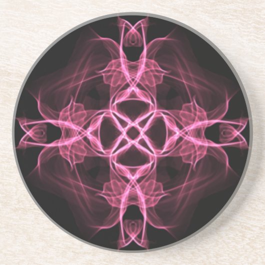 Gothic Cross Zandsteen Onderzetter (Voorkant)