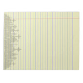 Gothic Crosses Vampire Fantasy Legal Notitieblok (Voorkant)