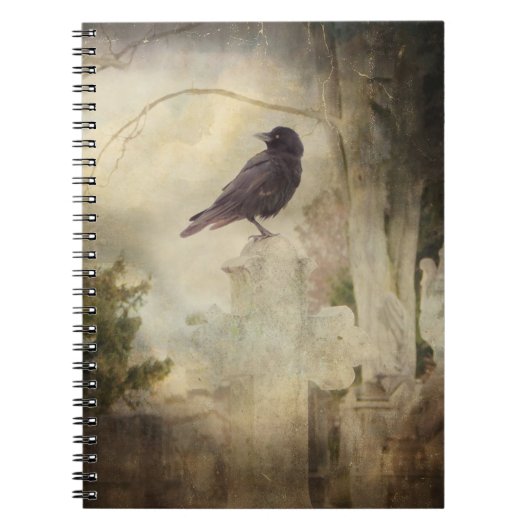  Gothic Crow Notitieboek (Voorkant)