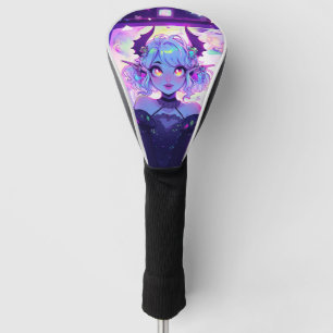 Gothic Cyberpunk Demon Fantasy Anime Girl Golfheadcover