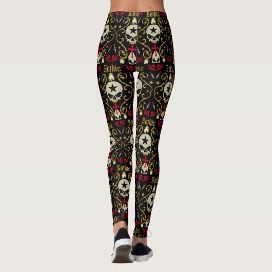 Gothic Dag 22 mei Leggings (Achterkant)