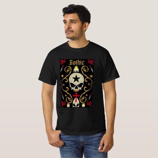 Gothic Dag 22 mei T-Shirt (Voorkant volledig)