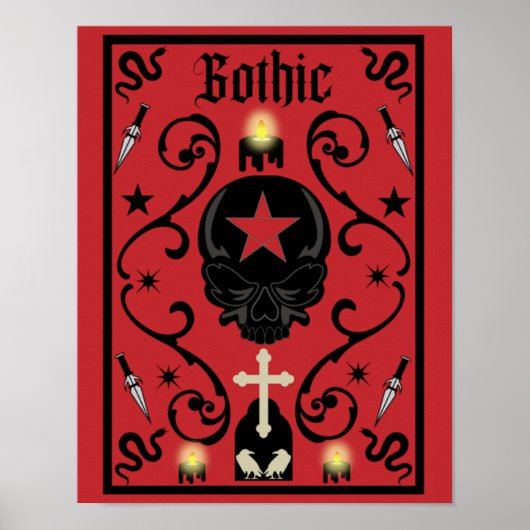 Gothic Dag mei Gothische subcultuur Poster (Voorkant)