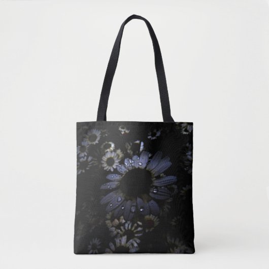 Gothic Daisies Tote Bag (Voorkant)