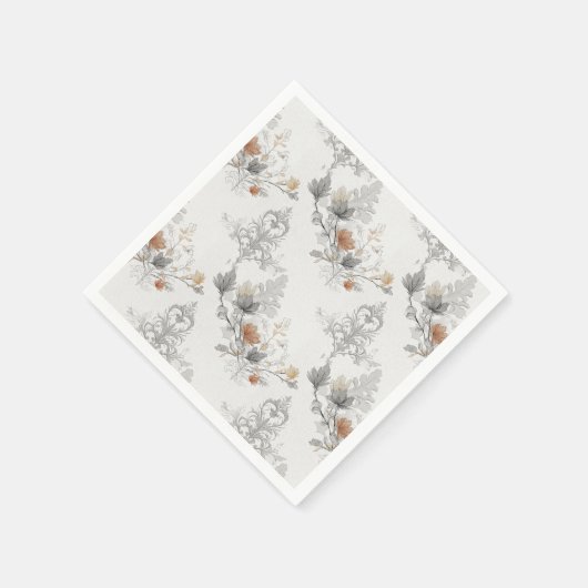 Gothic Damask Halloween Servet (Hoek)