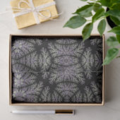 Gothic Damask Lavender Sage Fern Pattern Craft Tissuepapier (Geschenk)