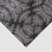 Gothic Damask Lavender Sage Fern Pattern Craft Tissuepapier (Detail)