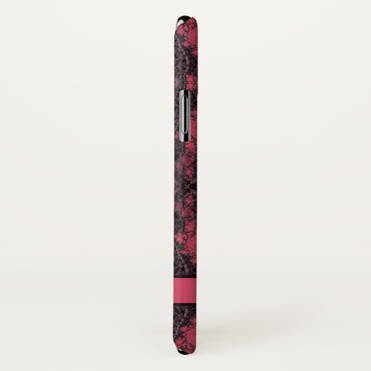 Gothic Damask Pink Lace Pattern Craft Case-Mate iPhone Case (Achterkant / rechts)