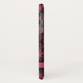 Gothic Damask Pink Lace Pattern Craft Case-Mate iPhone Case (Achterkant/links)