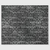 Gothic Damaskerst Cadeaupapier (Vlak)