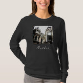 'Gothic' Dames' T-shirt met lange Sleeves (Voorkant)