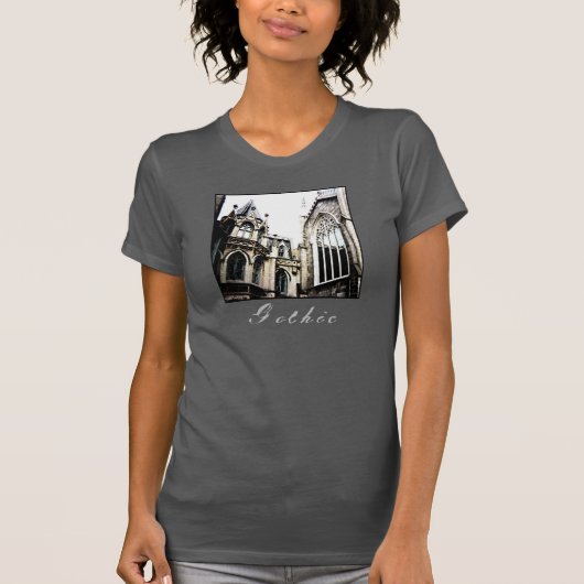 Gothic-dames-T-shirt T-shirt (Voorkant)