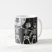 Gothic Dancing Skeleton Gift Collectie Koffiemok (Voorkant rechts)