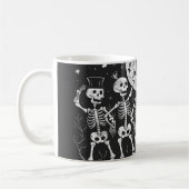 Gothic Dancing Skeleton Gift Collectie Koffiemok (Links)
