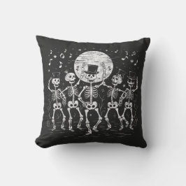 Gothic Dancing Skeleton Gift Collectie Kussen
