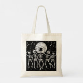 Gothic Dancing Skeleton Gift Collectie Tote Bag (Achterkant)