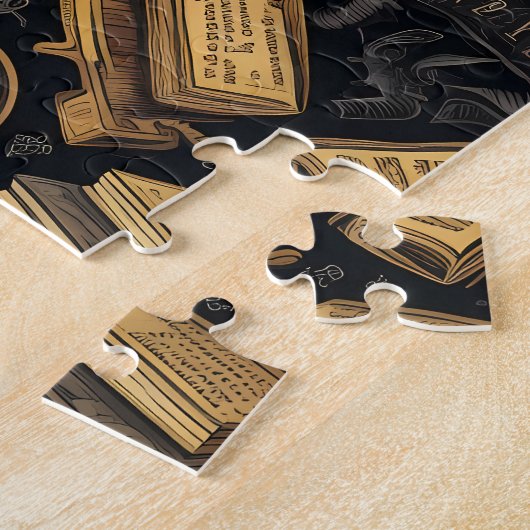 Gothic Dark Academia Legpuzzel (Zijkant)