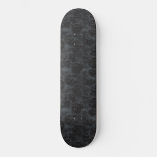 Gothic Dark Ashen Floral Bloom Persoonlijk Skateboard