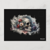 Gothic Dark Bride of Die Vrijgezellenfeest Recept Briefkaart (Achterkant)