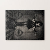 Gothic Dark Doll Jigzaag Puzzle Legpuzzel (Horizontaal)