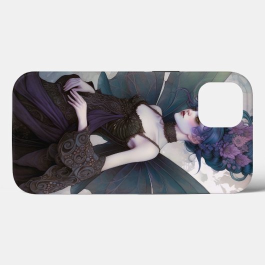 Gothic Dark Fairy Girl Fantasy Art Case-Mate iPhone Case (Achterkant (horizontaal))