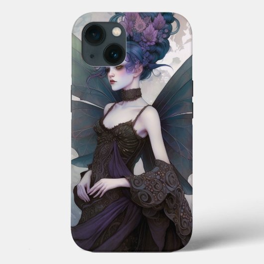 Gothic Dark Fairy Girl Fantasy Art Case-Mate iPhone Case (Achterkant)