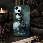 Gothic Dark Fantasy Feeërie Skelet Aangepaste Naam Case-Mate iPhone Case