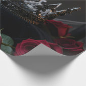 Gothic Dark Fantasy Kroon Inpakpapier (Hoek)